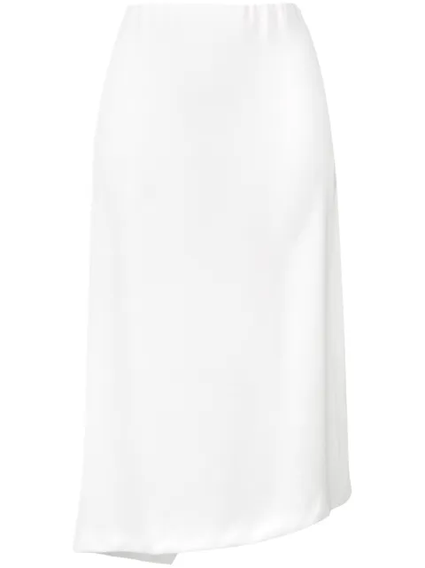Poiret asymmetric midi skirt