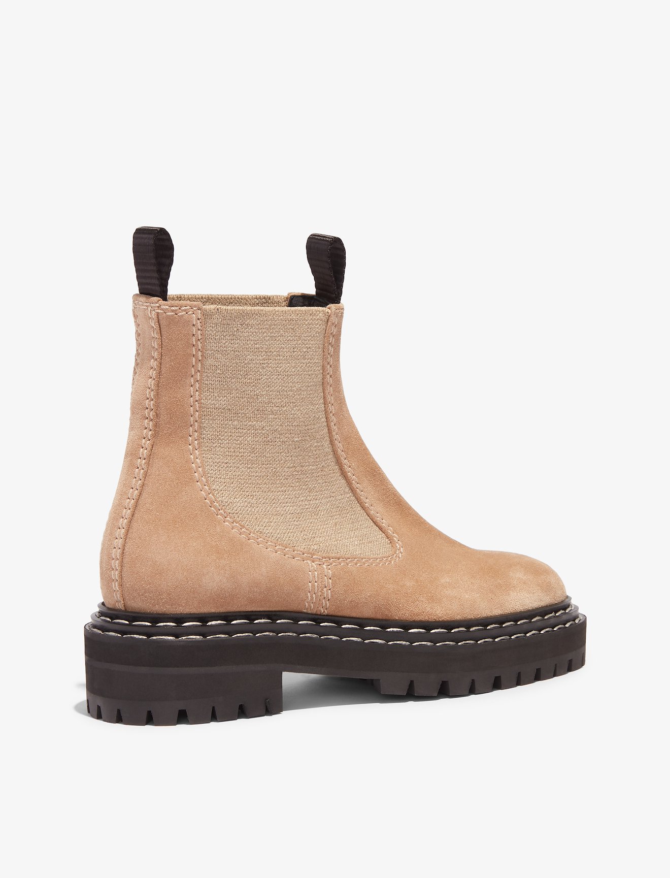 Suede Lug Sole Chelsea Boots #2