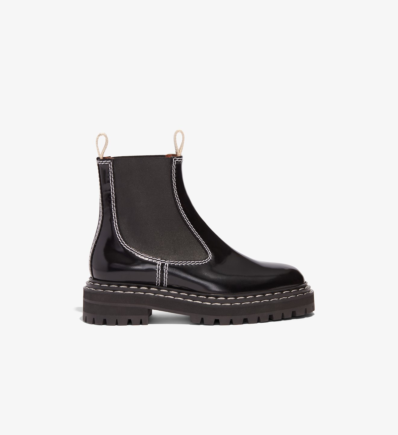 Black Lug Sole Chelsea Boots | Proenza Schouler