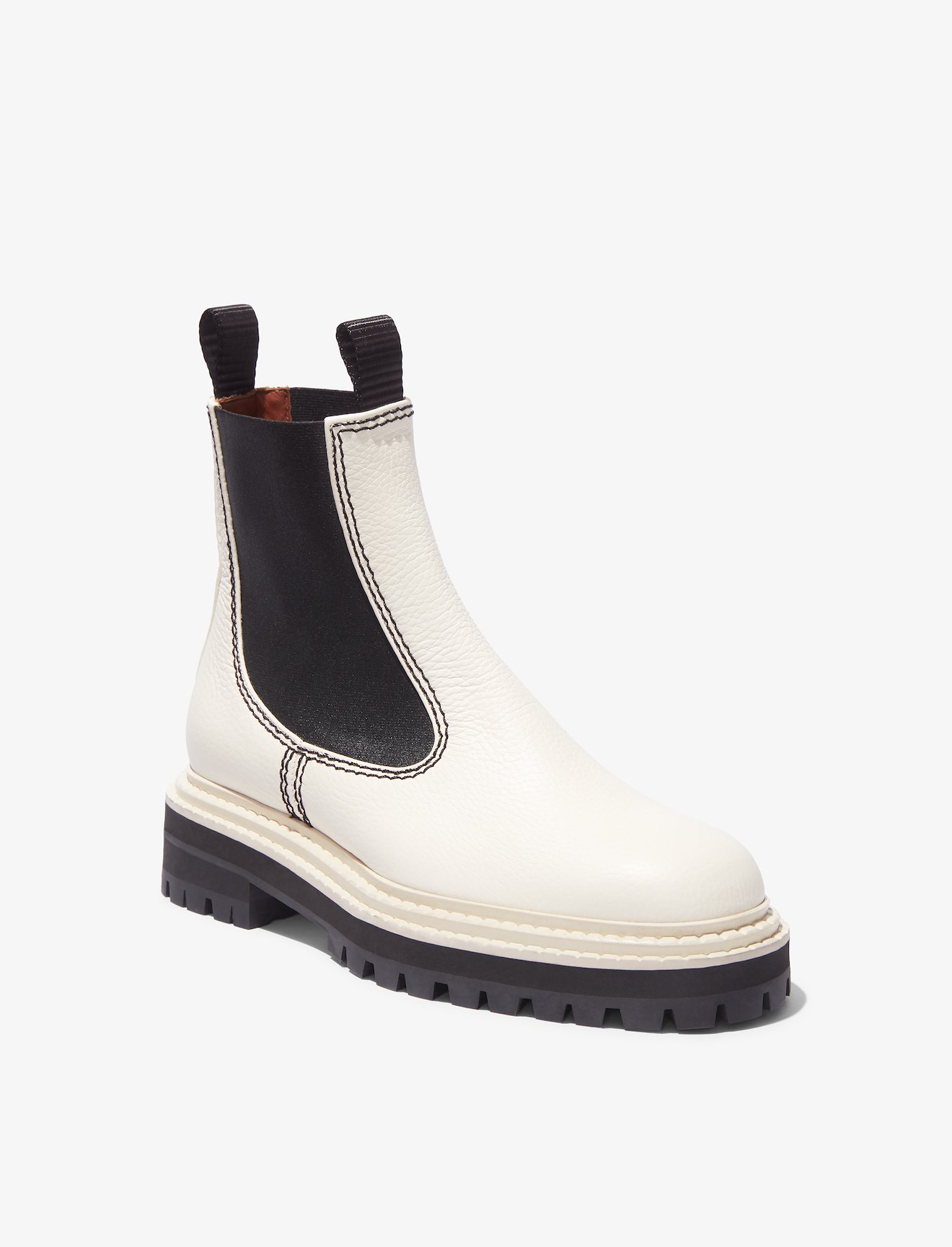 Lug Sole Chelsea Boots #1