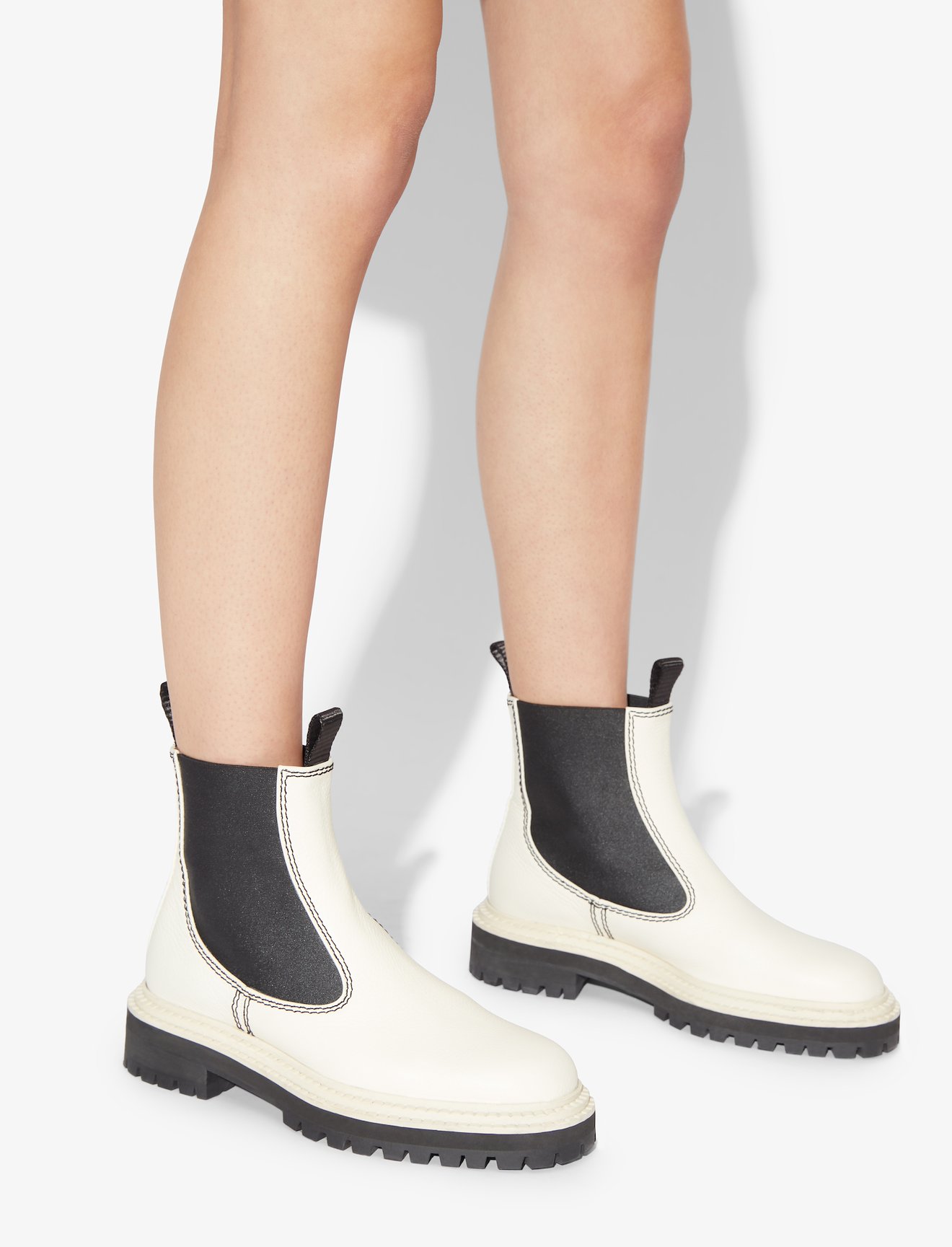 Lug Sole Chelsea Boots #4