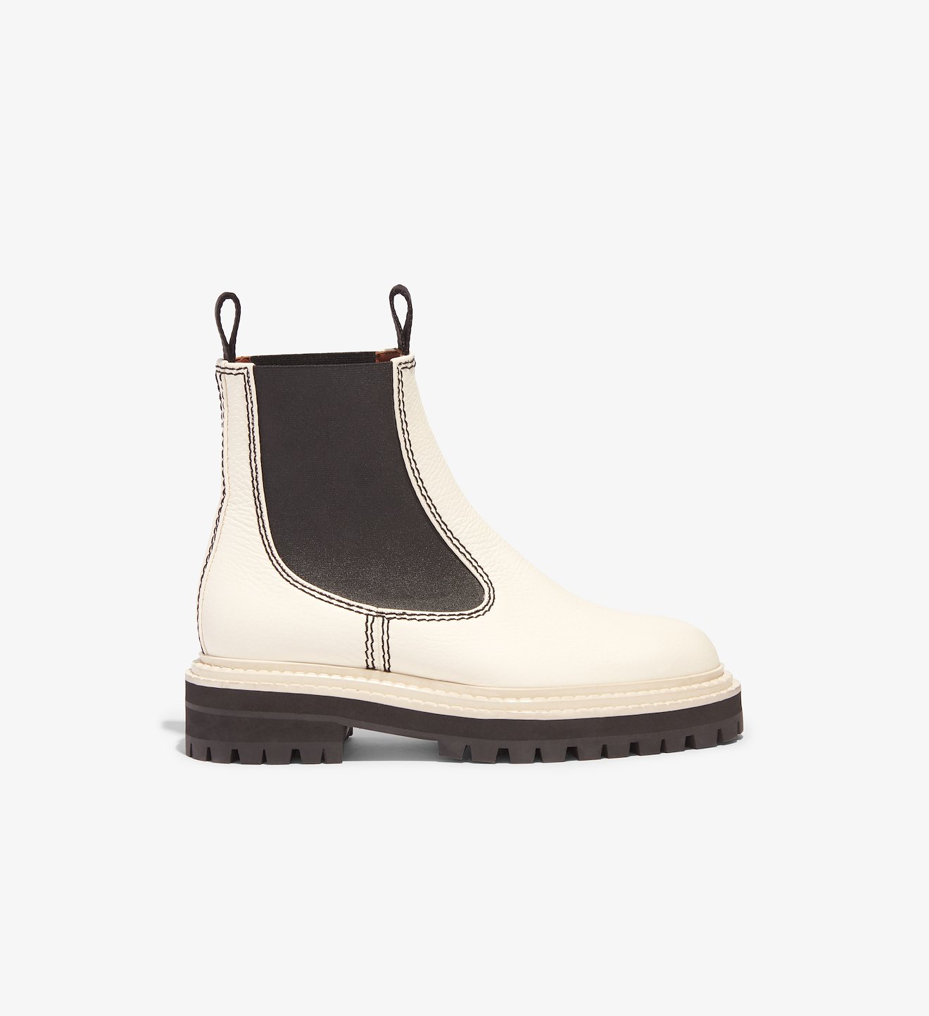 Lug Sole Chelsea Boots