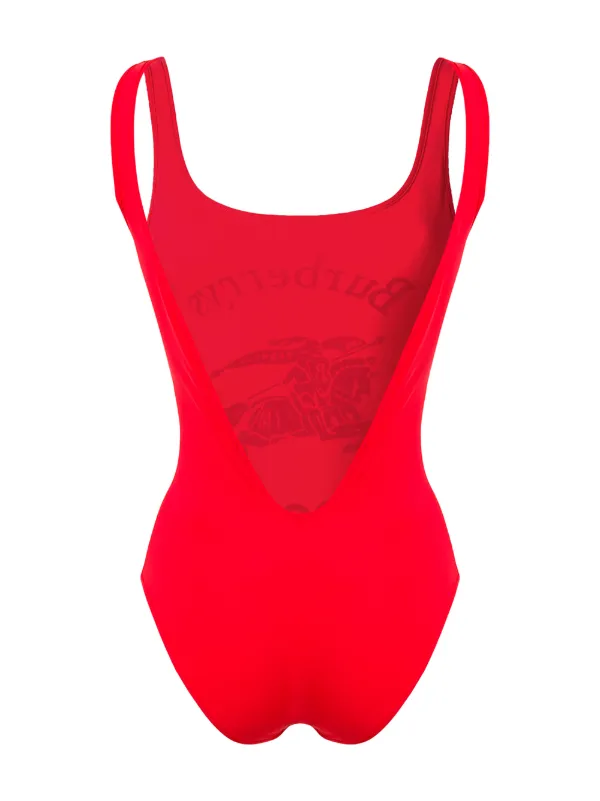 burberry swimsuit red