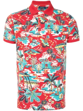 Polo Ralph Lauren Hawaiian Print Polo