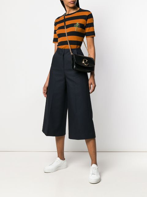 twin pleat trousers