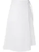 الصورة 1 من Jil Sander Navy تنورة بملمس مميز وثنيات