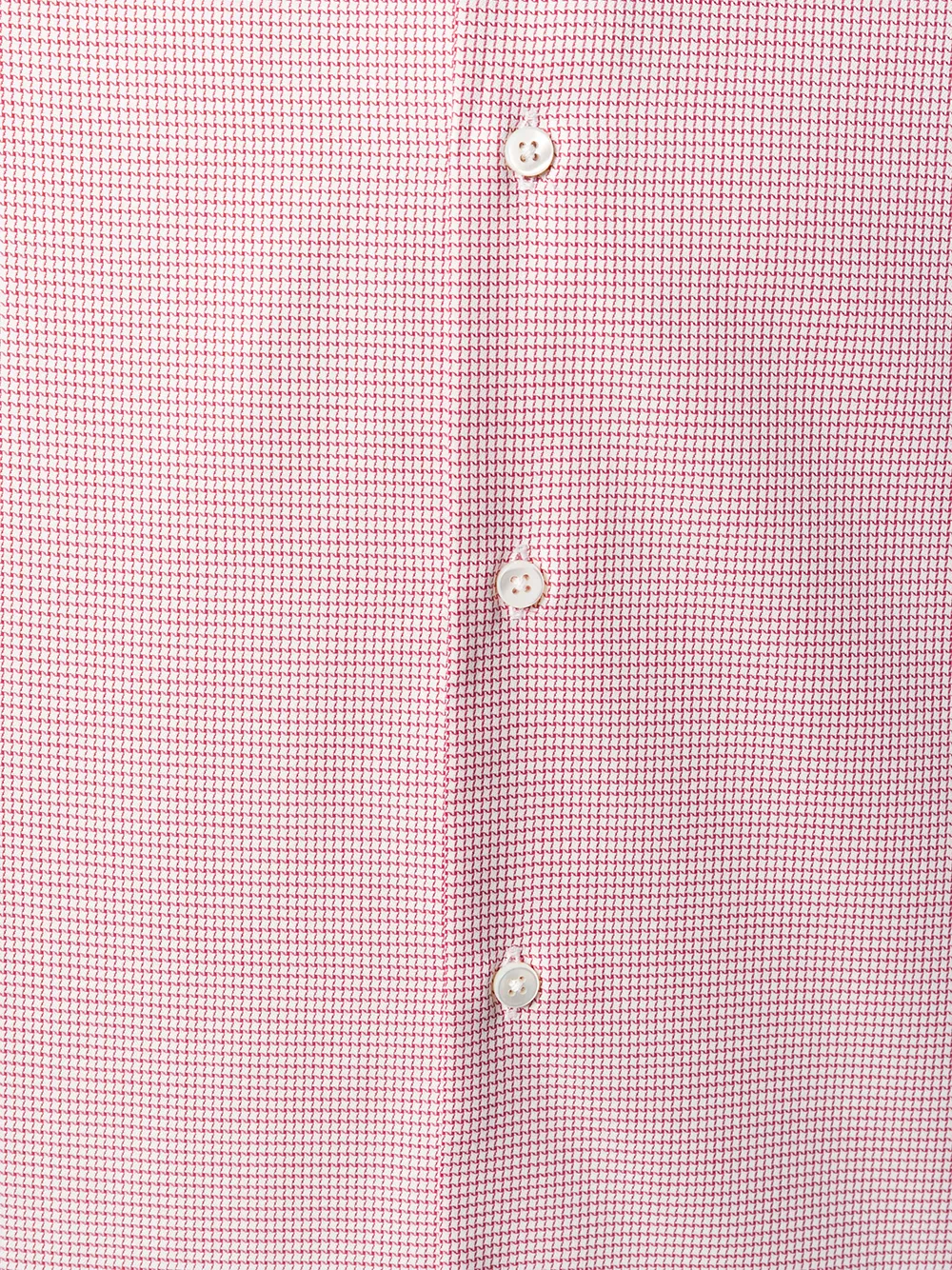 Canali Overhemd met print Rood
