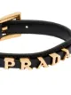 Prada logo embellished bracelet