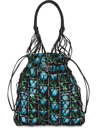 prada mesh bag