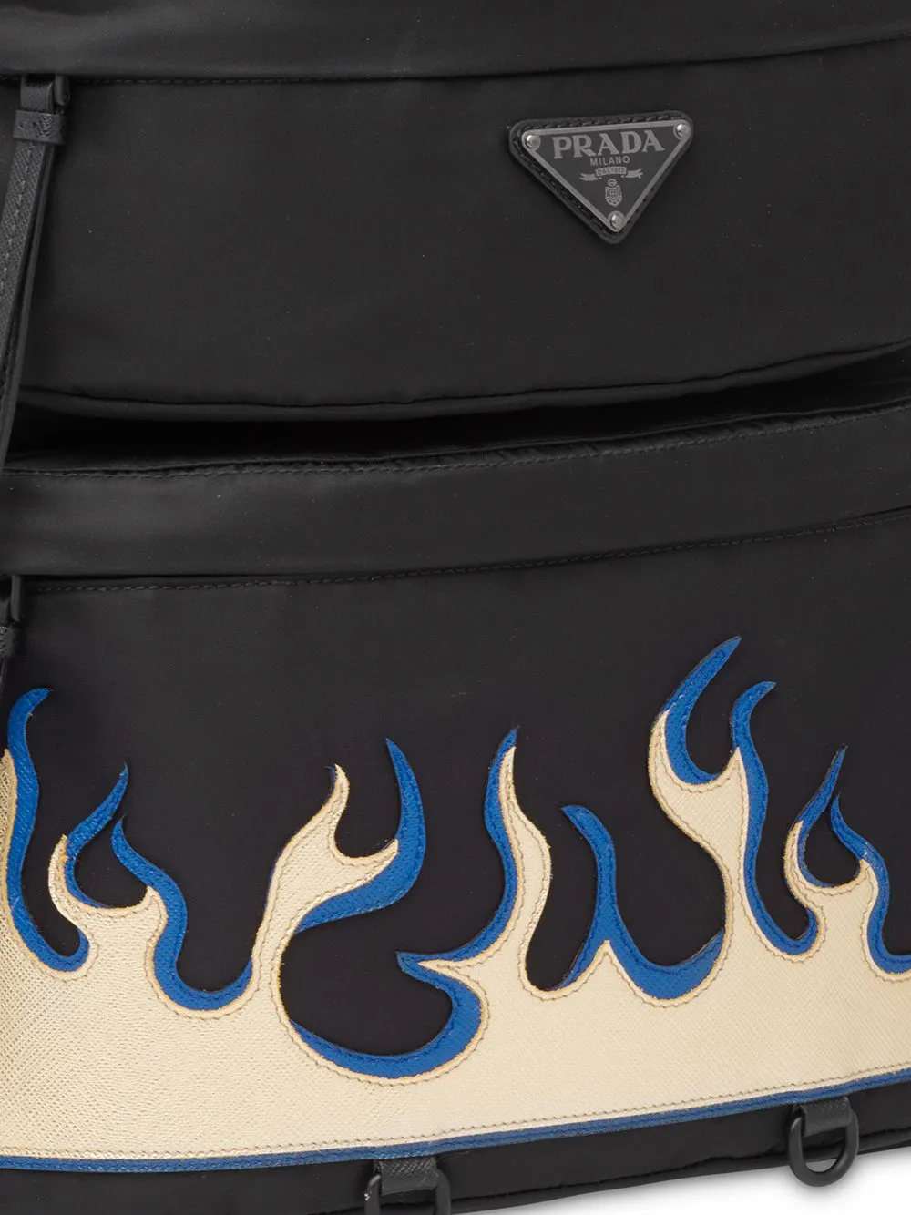 prada flame bag