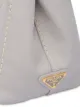 Prada logo print tote