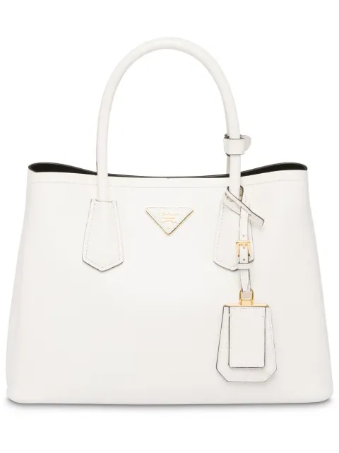 Prada double small tote bag