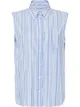 Image 1 of Prada sleeveless striped blouse