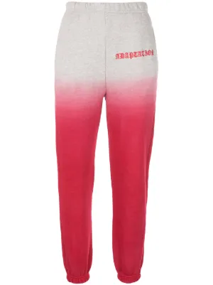 colour block track pants