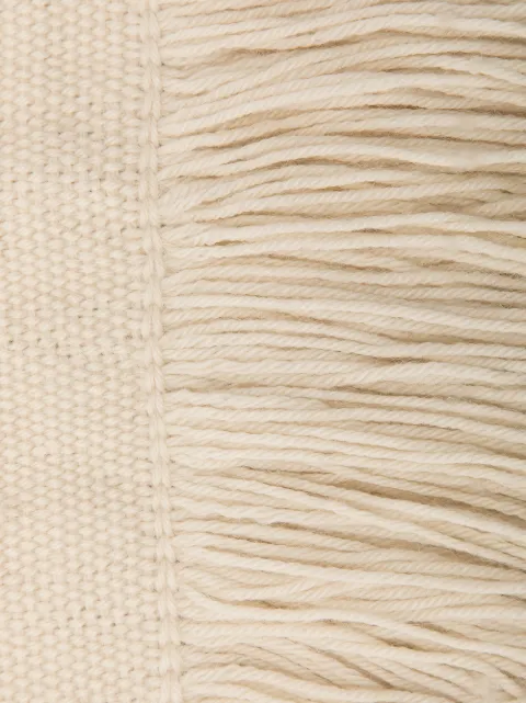 VOZ fringed scarf VS14IVORY - 2