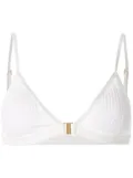 Duskii Capriosca bikini top - White