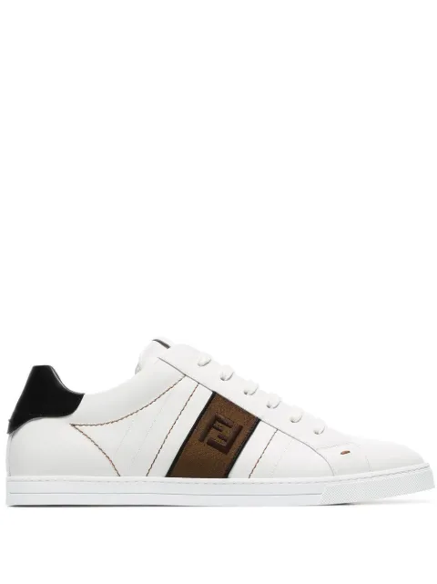 all white fendi shoes