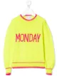 الصورة 1 من Alberta Ferretti Kids كنزة بطبعة Monday