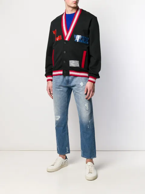 moschino varsity jacket