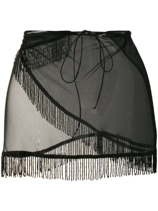 mini skirt beach cover up