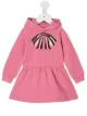 الصورة 1 من Gucci Kids فستان كنزة بربطة مطرزة