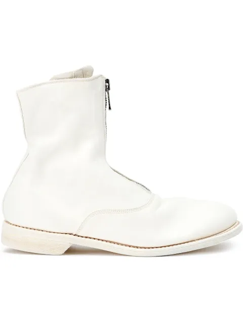 Guidi zipped ankle boots
