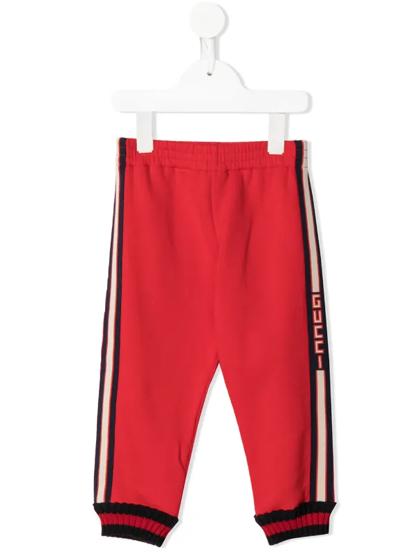 red gucci pants