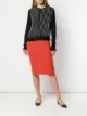 الصورة 2 من Cashmere In Love تنورة مضلعة ضيقة