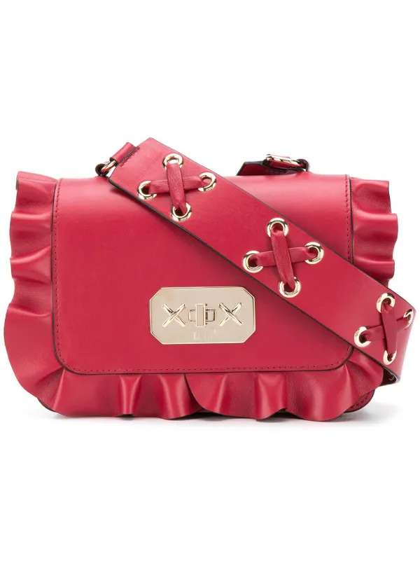 Red Valentino V Rockruffle Shoulder Bag Farfetch