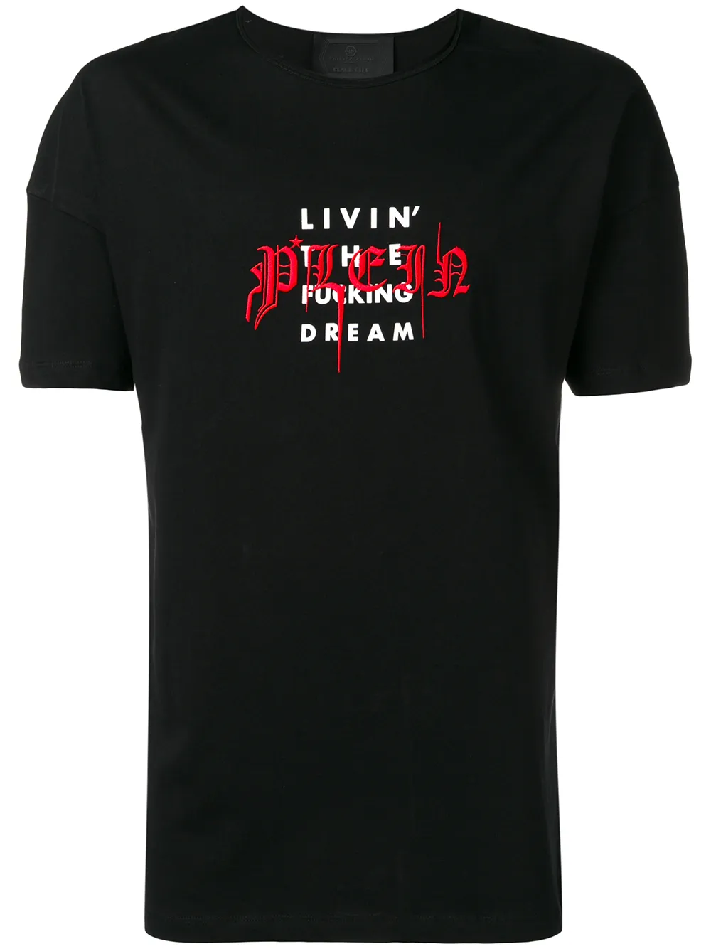 фото Philipp plein футболка с принтом 'livin' the f dream'