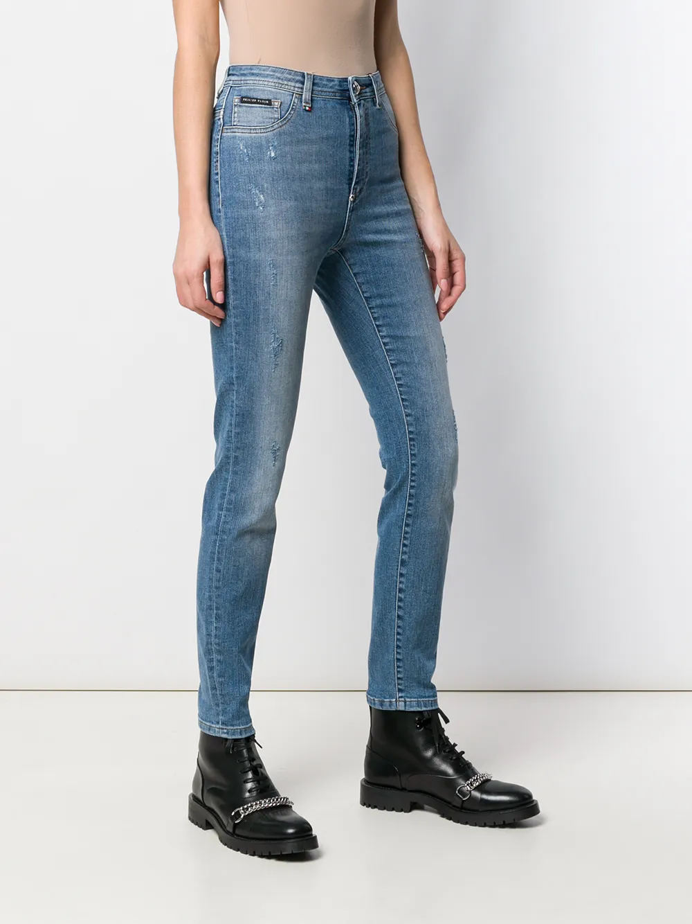 Philipp Plein Jeans skinny a vita alta | Denim | Image 3
