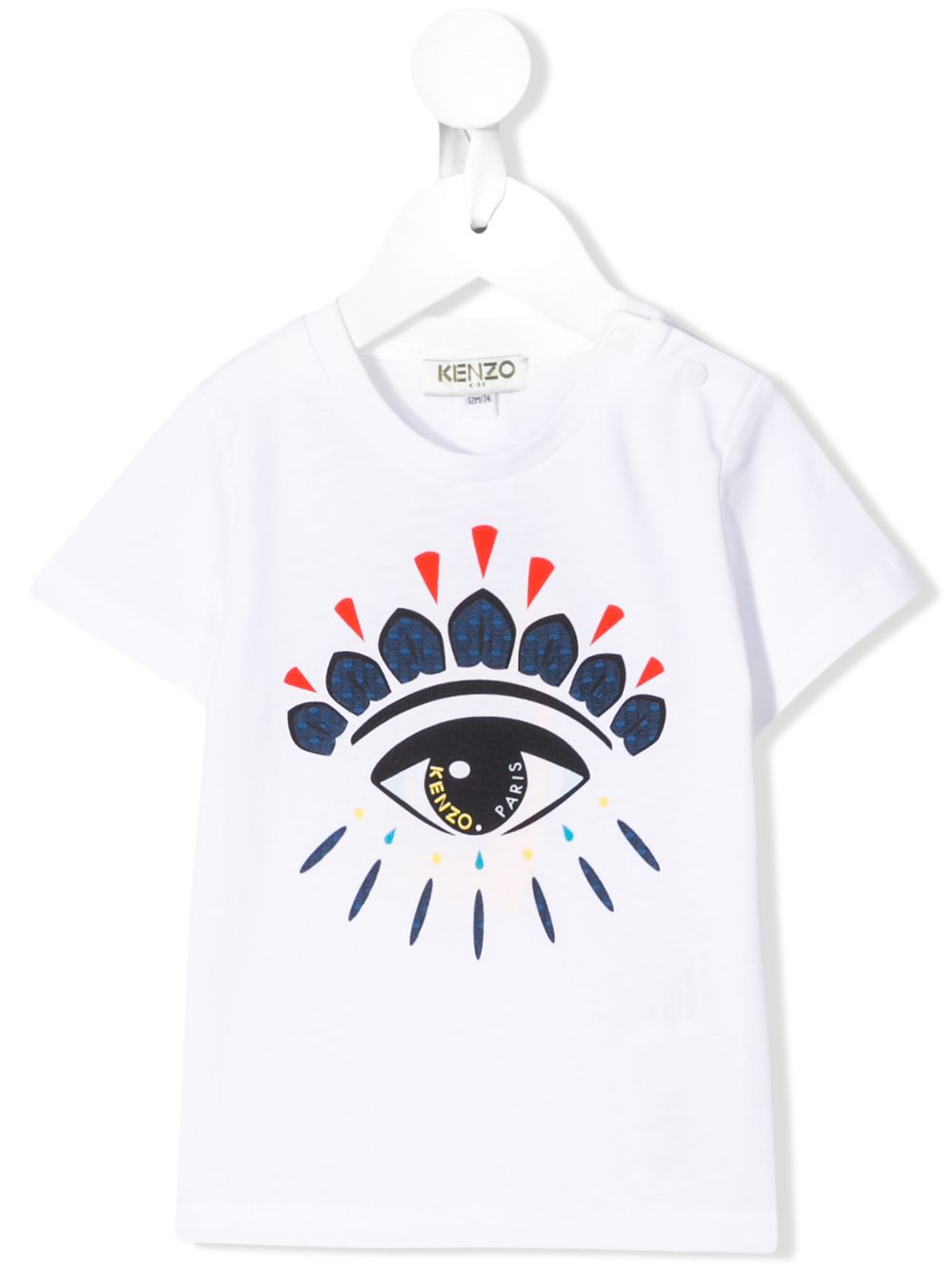 фото Kenzo kids футболка all seeing уye