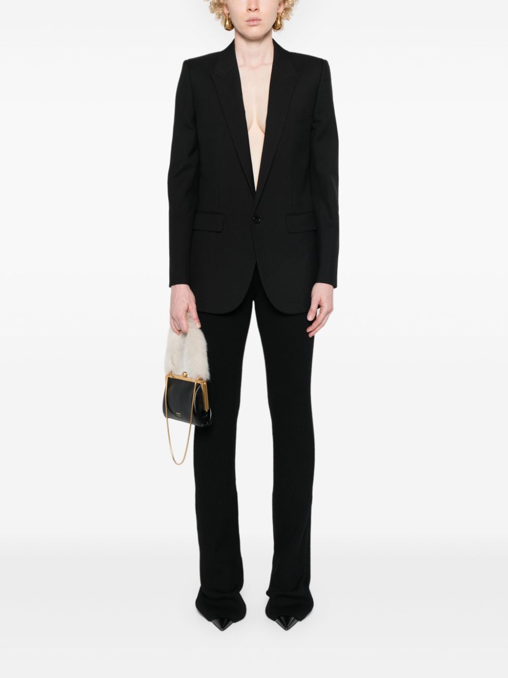 Saint Laurent wool blazer - Black