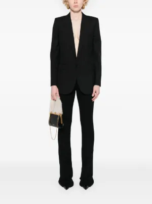 希少❤️イヴサンローラン　セットアップ　パンツ　ツイード　シルク　ブラウン　M 三越伊勢丹 | SAINT LAURENT/サンローラン_women通販 | | ISETAN