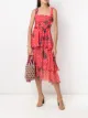 Image 2 of Clube Bossa silk midi Zelza dress