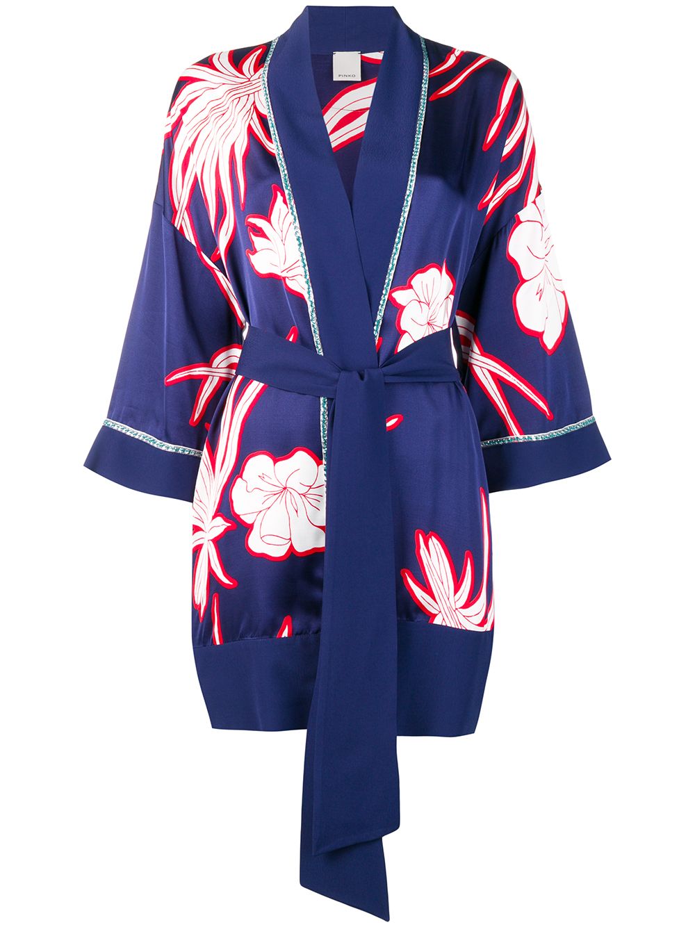фото Pinko кимоно с цветочным принтом