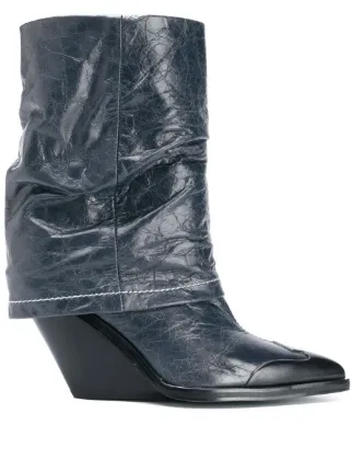 diesel wedge boots