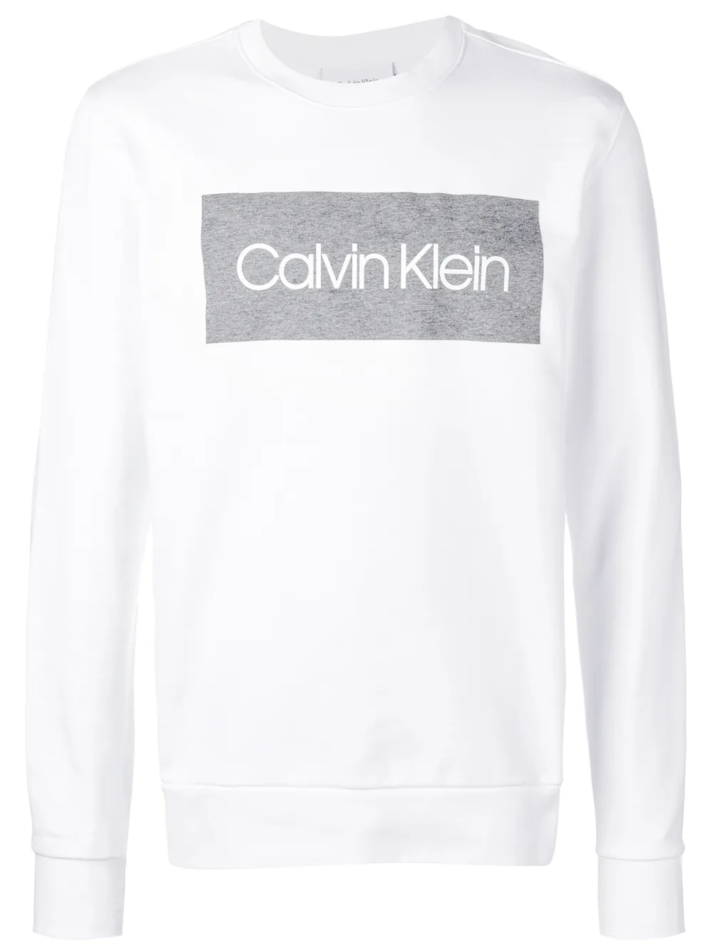 calvin klein white sweatshirt
