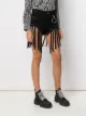 Diesel fringed shorts in denim