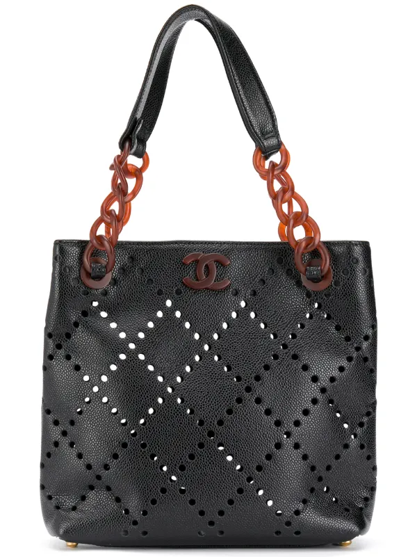 perforated tote bag