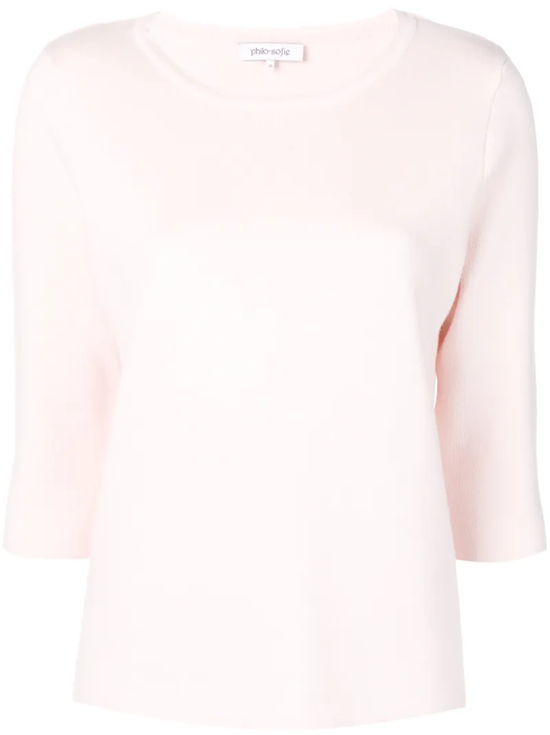 Philo-Sofie cashmere fine knit sweater