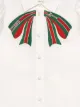 Gucci Kids تيشيرت مزين بربطة