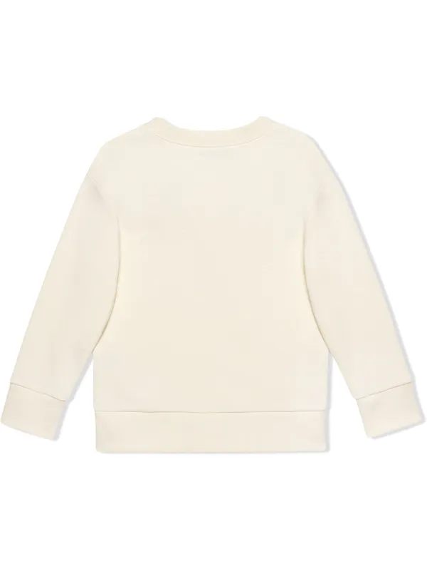 gucci children's sweatshirt with leopards