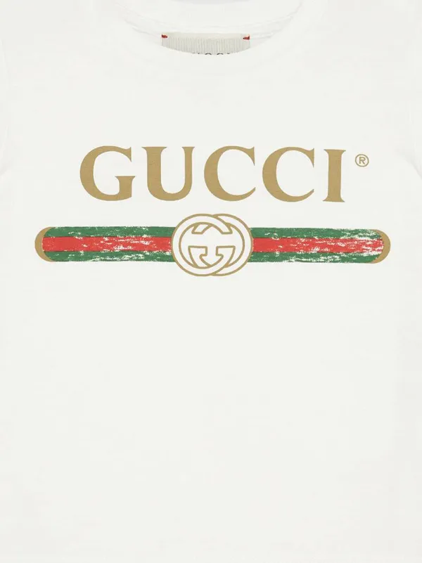 RvceShops Revival, Gucci Kids Guccification print T-shirt