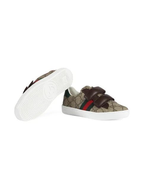 GUCCI CHILDREN'S ACE GG SUPREME SNEAKER