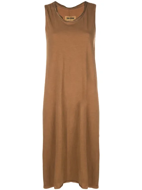 Uma Wang vestido midi sin mangas