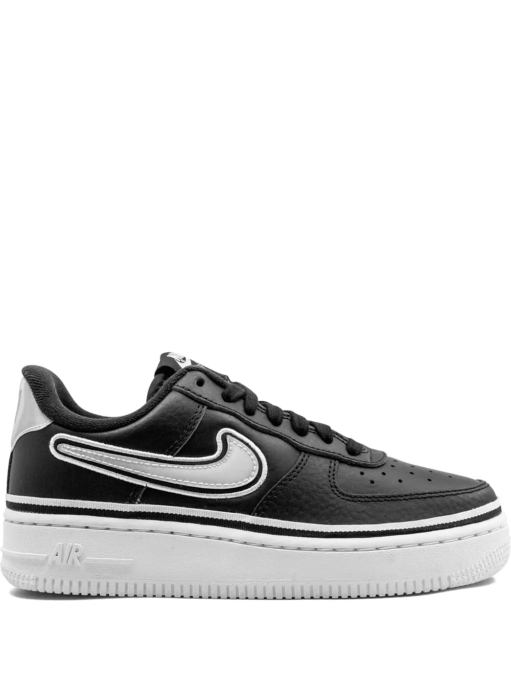 Nike 'Air Force 1 '07 NBA' Sneakers - Schwarz