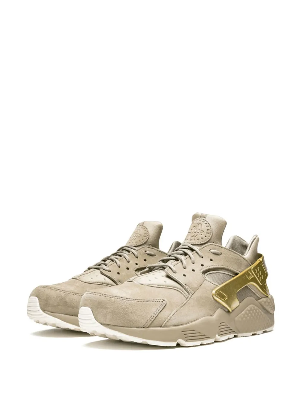  Nike 'air Huarache Run Prm' Sneakers   Gold 