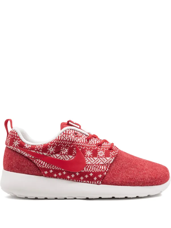 all red roshe run womens