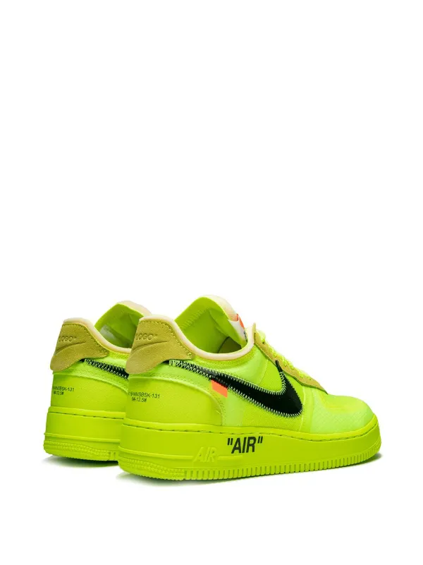 Nike X Off-White The 10: Air Force 1 Low Volt Sneakers - Farfetch